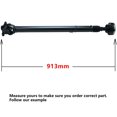 thumbnail image 3 of Detroit Axle - 4WD Front Drive Shaft for 2006 Jeep Commander, 2005 2006 Grand Cherokee, Complete Drive Shaft Assembly Replacement, 3 of 8