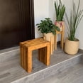 thumbnail image 1 of Banca para Jardín para Interior o Exterior Individual, Estilo Vintage De Madera Durable. D4  Moderno, 1 of 5
