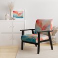 thumbnail image 2 of Designart "Colorful Mid Century Energetic Eruptions II" Upholstered Abstract Accent Chair and Mid-Century Modern Arm Chair - Multiple Color & Pattern, 2 of 7