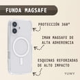 thumbnail image 2 of YUWY Kit Accesorios Compatibles Con MagSafe Para iPhone 16 Antigolpes Combo de Funda y Base Inalámbrica Para iPhone 16 Kit Accesorios Regalo Para iPhone, 2 of 3