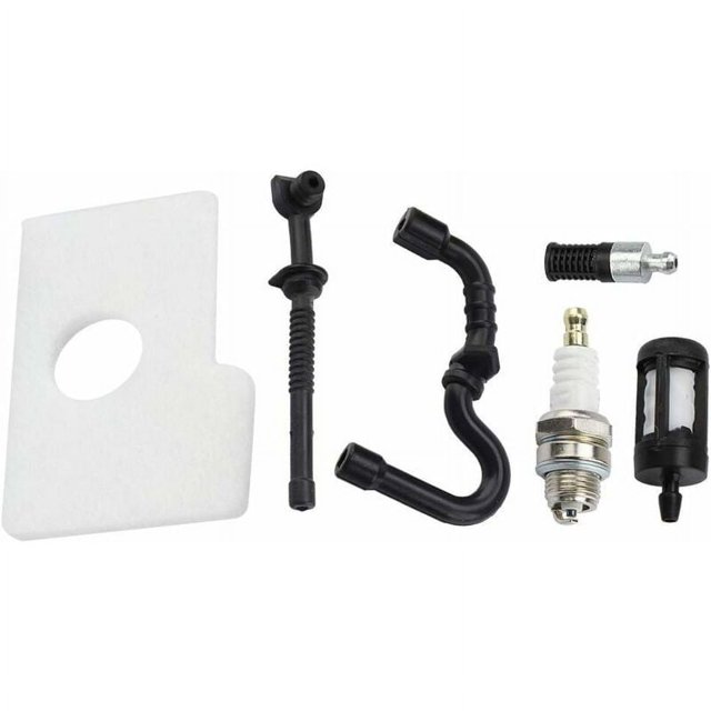 Kit de filtro de aire y bujías para motosierra Stihl 017 018 MS170 MS180