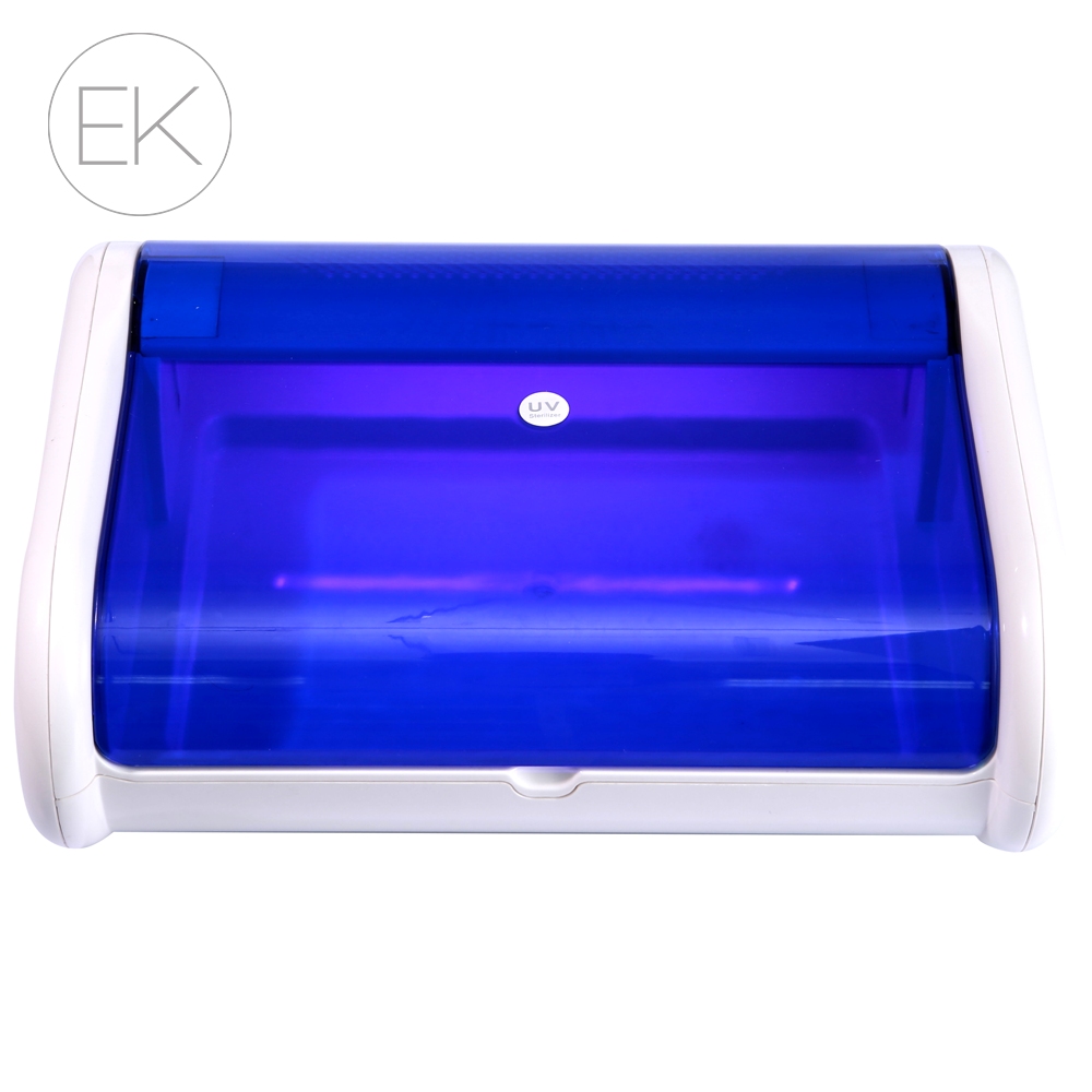 8 Watt Large UV Sterilizer Cabinet Box - UV Ultra Violet Light Germ Sanitizer Box for Masks, Cellphones, Keys, Cosmetic Tools, Nail Tools, Salons by EK