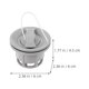 thumbnail image 2 of OUNONA 2Ud Tapones Para Kayak Con Multiagujero Para Bote Inflable Firme Gris, 2 of 8