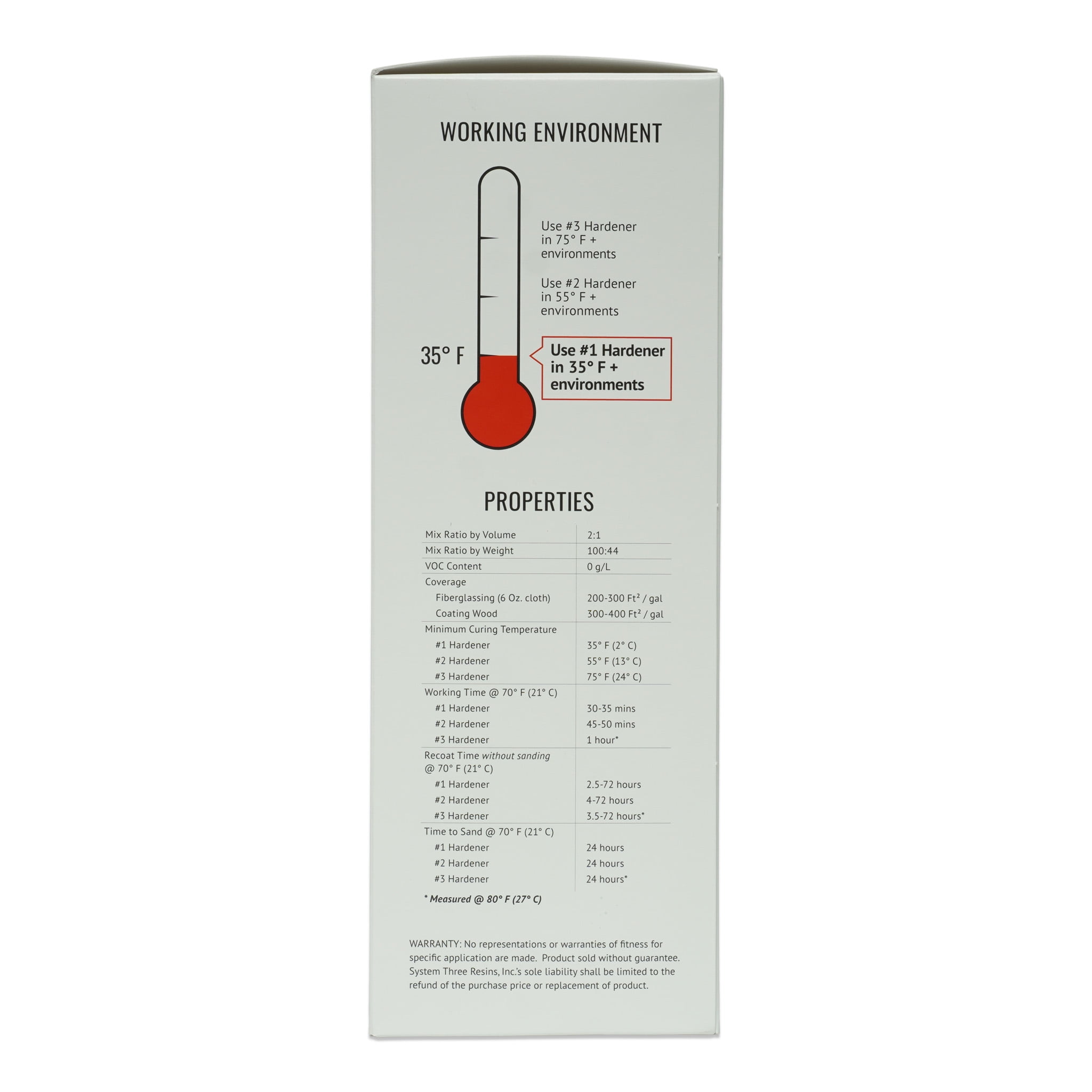 System Three General Purpose Epoxy, Fast Hardener, 1.5 Quart Kit