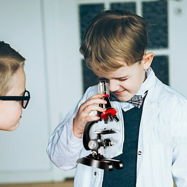 Ganfancp Microscopio de Alta Definición 1200 Veces Juguete Experimento Científico Infantil Juguetes Educativos Artículos En Liquidación 1X Microscopio Experimento Científico Juguete