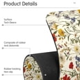 thumbnail image 4 of Yayeee Faucet Mat for Kitchen Sink 14.7" Diatomite Long Splash Guard Pad, Beige Floral, 4 of 7