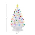 thumbnail image 5 of Mr. Christmas 24 in. Nostalgic Ceramic Tree - White, 5 of 5