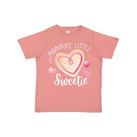 

Inktastic Mommy s Little Sweetie with Pink Heart Cookie Gift Toddler Boy or Toddler Girl T-Shirt