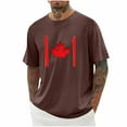 thumbnail image 1 of Styesk T-Shirts pour Homme Imprimé Col Rond Mode Décontractée Manches Courtes Blouses, 1 of 5