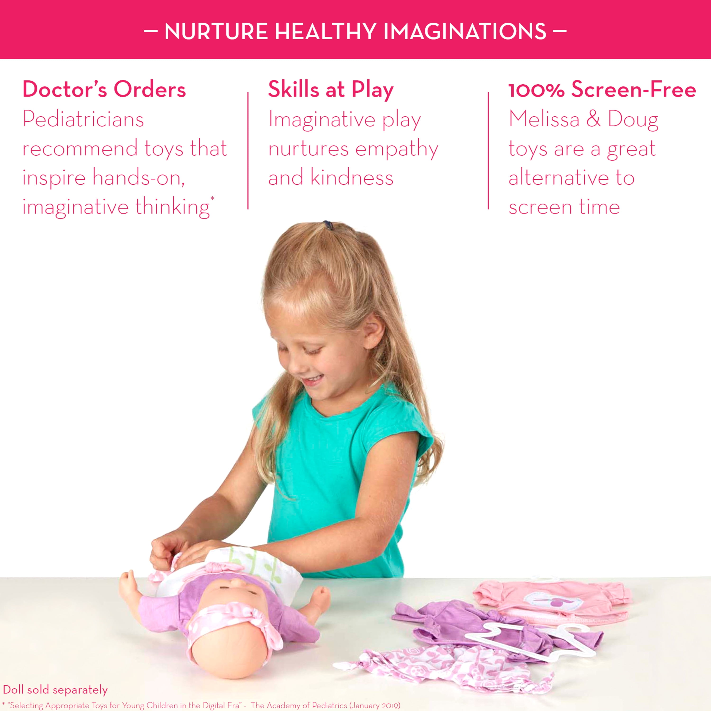 Melissa and doug baby doll clothes deals