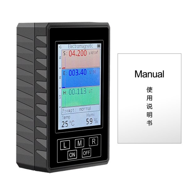 Kmxyo BR9A XR2 PRO Digital EMF Radiation Detector Portable Handheld