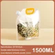 thumbnail image 1 of Bolsa de almacenamiento de granos de cocina portátil a prueba de humedad, bolsas de mantenimiento fresco a prueba de insectos, bolsas de almacenamiento de granos transparentes reciclables, 1 of 5