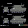 thumbnail image 6 of ACA13279 1:35 Academy US Army M36B1 GMC [MODEL BUILDING KIT] Multi-Colored, 6 of 6