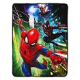thumbnail image 1 of Super Soft Throws - Spiderman - Swing City New 45x60" Blanket, 1 of 5