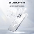 thumbnail image 4 of Funda magnética Baseus para iPhone 16 15 14 Pro Max con carga inalámbrica MagSafe Funda para PC para iPhone 13 12 11 Pro Max Funda Case, 4 of 5