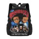thumbnail image 1 of Mochila negra Boondocks para mujeres y hombres, mochila para portátil, para trabajo, negocios, viajes, mochila informal para el colegio, mochila para estudiantes universitarios, regalo, 1 of 5