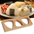 thumbnail image 1 of Onigiri 3 Cavidades Musubi Prensa Onigiri Molde Arroz Shaper Musubi Ball Sushi Maker Herramienta De Molde Para El Hogar DIY, 1 of 7