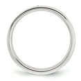 thumbnail image 2 of Sterling Silver 7mm Lightweight Flat Size 4 Band, 2 of 5