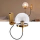 thumbnail image 5 of Lámpara de pasillo, lámpara de pared Tecnología de soplado Lámpara de pared Lámpara de pared de cabecera Solución innovadora Jadeshay A, 5 of 8