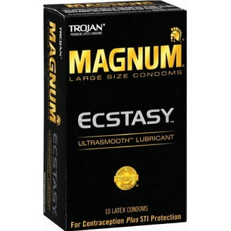 Trojan Magnum Lubricated Large Condoms, Lubricated Condoms, 36 Count Pack  HSA/FSA Eligible - Walmart.com