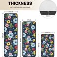 thumbnail image 4 of Pioneer Flower Floral Print Pattern Kitchen Rugs Sets Of 3,Kitchen Runner Rugs Non Skid Washable,Decorative Kitchen Floor Mats for Kitchen,Sink,Laundry,17X30 Inch + 17X47 Inch + 17X59 Inch, 4 of 6