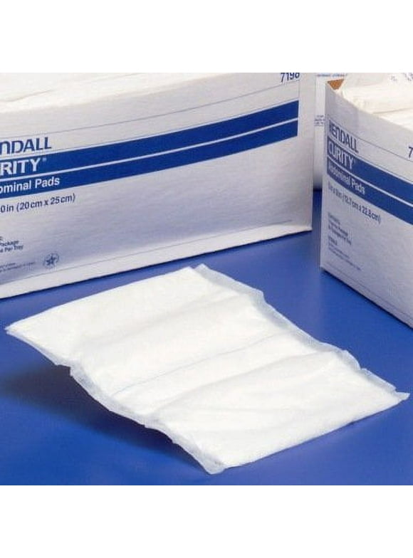 Kendall Curity Abdominal Pad, Covidien and Sterile 8 x 10 inch 18 ct
