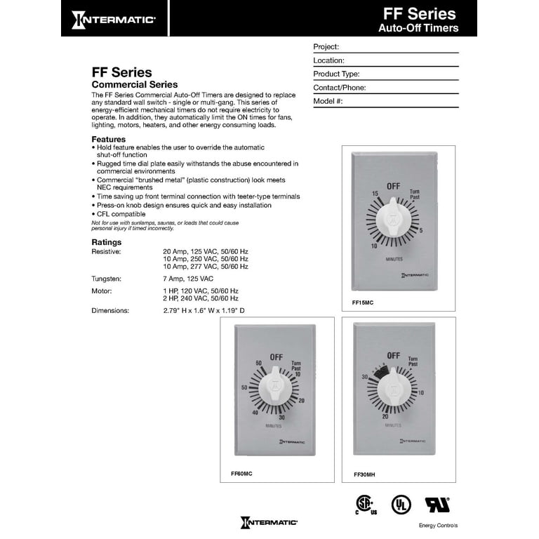 240v 20 Amp Timer