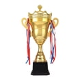thumbnail image 1 of Trofeo Copa Decoraciones Regalos de agradecimiento Recompensas Recuerdos de metal Accesorios para deportes Campeonatos deportivos Concursos de 32cm, 1 of 8