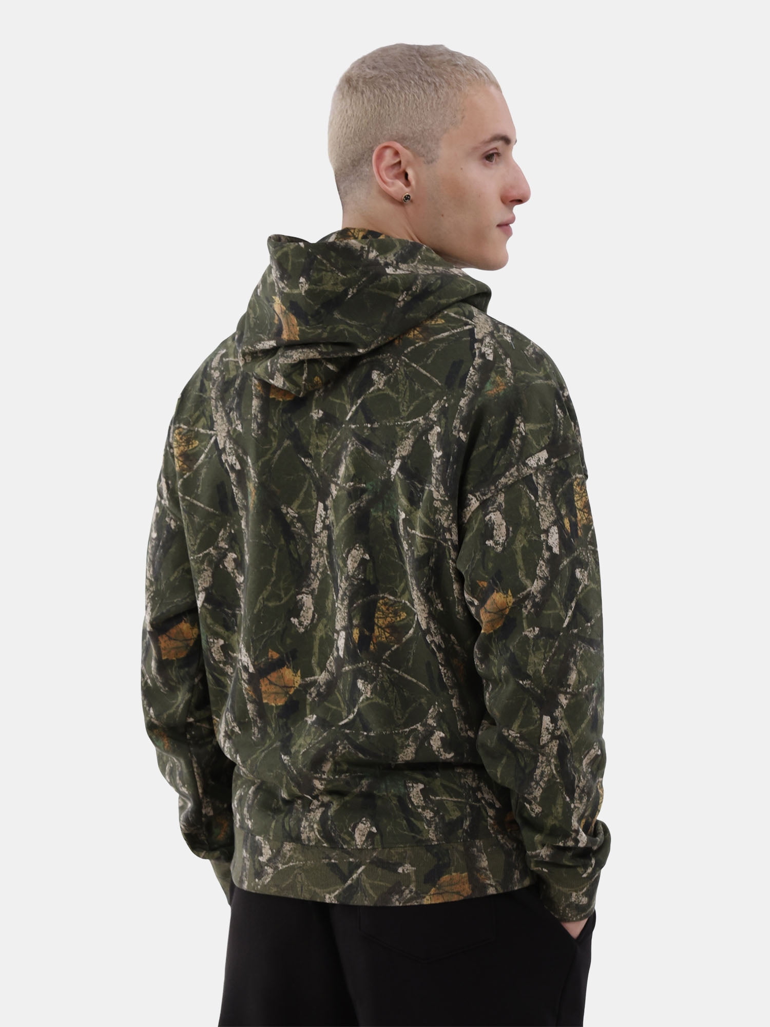 No Boundaries All Gender Oversized Fleece Hoodie Sweatshirt, 1 or 2-Pack, Men's