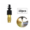 thumbnail image 1 of 10Pcs 1/4 Inch Brass Adjustable Micro Sprinklers For Outdoor Misting Cooling Garden Irrigation, 1 of 7