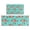 Pioneer Flower Floral-1, variant on Pioneer Flower Floral Print Pattern Kitchen Rugs Sets Of 2, Anti Fatigue Non Slip Washable Floor Mats for Kitchen Sink Laundry, 17X30 Inch 17X47 Inch