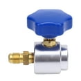 thumbnail image 2 of Valve R134A Robinet de Canette Remplacement pour Tuyau de Charge AC 1/4 Pouce 1/2 Pouce Auto-Scellant Métal R134A Ouverture de Réfrigérant Robinet de Canette, 2 of 7