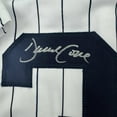 thumbnail image 3 of Autographed/Signed David Cone New York Pinstripe Baseball Jersey Beckett BAS COA, 3 of 4