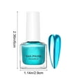 thumbnail image 3 of Nail Art Kit, New Makeup & Nails, from $5, News Metal Nail Polish Metal Mirror Quickly Dry Nail Polish No-Bake Nail Polish 7ml, 3 of 6