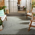 thumbnail image 3 of SAFAVIEH Braided Gino Distressed Machine Washable Reversible Area Rug, Ivory/Green, 9' x 12', 3 of 13