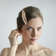 thumbnail image 4 of WRITWAA Wedding Hair Clips for Women Leaf Design 1Set, 4 of 7