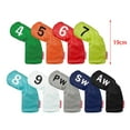 thumbnail image 4 of Cubierta de cabeza de hierro de golf DYNWAVEMX 9 piezas gran número 4-9 PW SW AW, 4 of 8