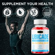 Libicade Gummies Advanced Formula All Natural Vitamin Supplement 120 Gummies