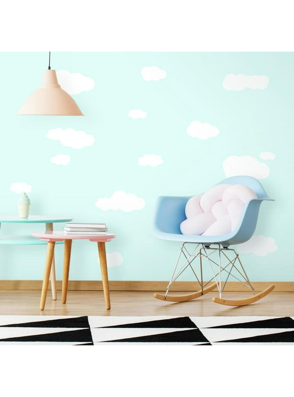 White Clouds Wall Decals