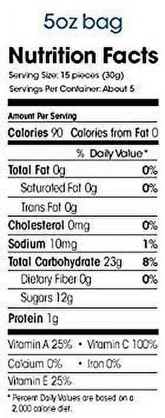 Welch's Fruit Snacks, Island Fruits Flavor, 5 oz. Bags (Pack of 12)