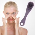thumbnail image 2 of Silicone Face Brush Deep Cleansing Pores Blackhead Remover Facial Skin Massage Tool For Daily Cleanser Exfoliation, 2 of 4