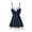 Dark Blue, variant on Women Lace Nightgown Spaghetti Strap Cami Sleeveless Chemise Sleepwear Sleep Dress Hot Pink M