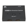 thumbnail image 2 of HD Multimedia Interface Switcher, 48 Gbps Switcher Plug And Play Bidirectional For 8K TV For PS5, 2 of 8