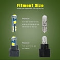 thumbnail image 4 of Bombilla LED DODOFUN T5 T10 12 V 320 lm blanca para cuadro de instrumentos, 4 of 7