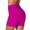 thumbnail image 5 of iHPH7 Gym Shorts Women Legging Shorts for Women Workout Shorts Women Athletic Shorts for Women Breathable Leggings for Women Running Shorts for Women's Activewear Hot Pink XL, 5 of 8