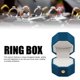 thumbnail image 5 of Caja Hexagonal Pequeña De Franela Para Anillos, Caja De Embalaje De Joyería, Caja De Regalo Para Anillos Para Propuesta Compromiso Ceremonia De Boda, Para Anillos Pendientes, 5 of 7