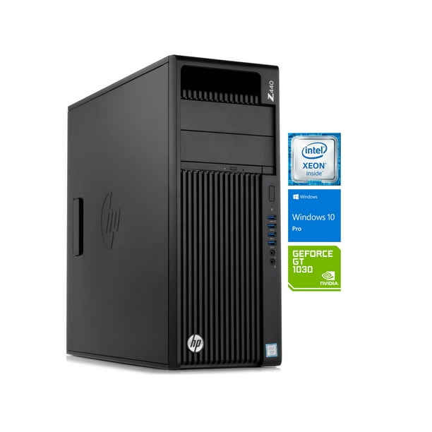 Hp Z440 Workstation Desktop Intel Quad Core E5 1607 V4 3 1ghz 128gb Ram 512gb Ssd 1tb Hdd Nvidia Geforce Gt 1030 2gb Dvd Rw Hdmi Dvi Wi Fi Bluetooth Windows 10 Pro Walmart Com