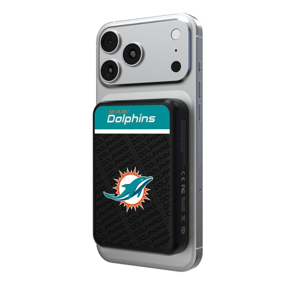 Miami Dolphins Endzone Plus Wireless Power Bank