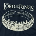 thumbnail image 2 of Lord Of The Rings The Journey Unisex Adult T Shirt, Navy, X-Large, 2 of 6