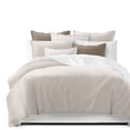 thumbnail image 1 of Basic Ticking Stripes Walnut Duvet Cover Set Full, 1 of 5